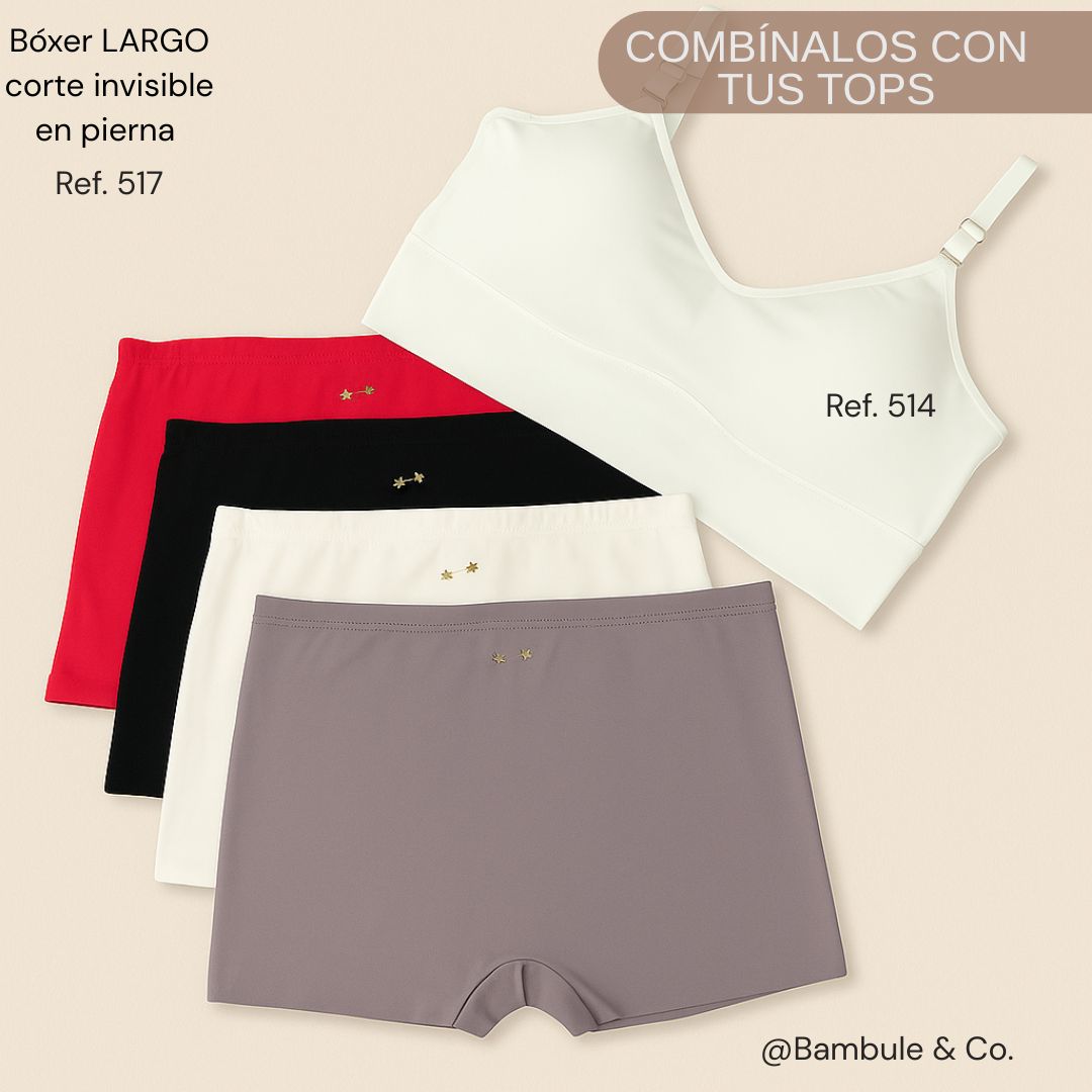 Conjunto de bóxer + top
