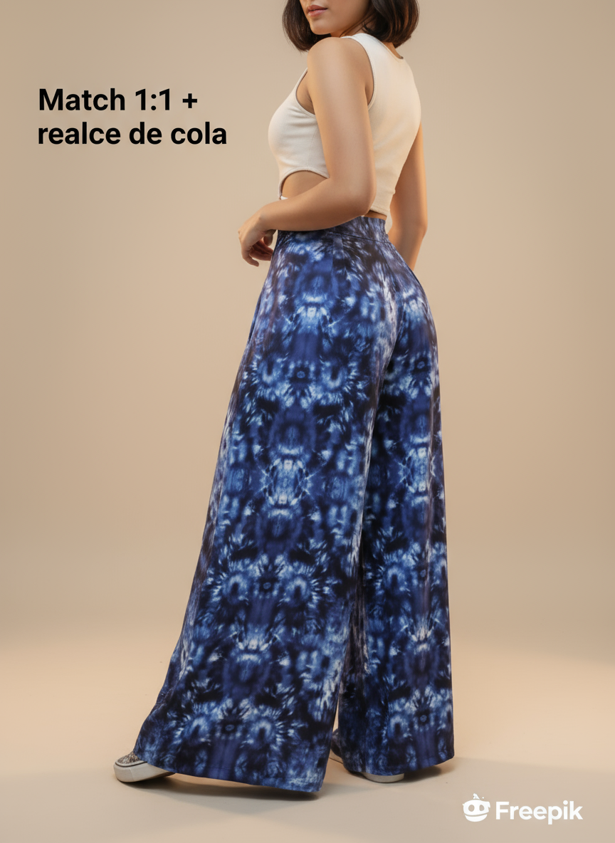 Pantalón Palazzo estampados exlcusivos talla ÚNICA