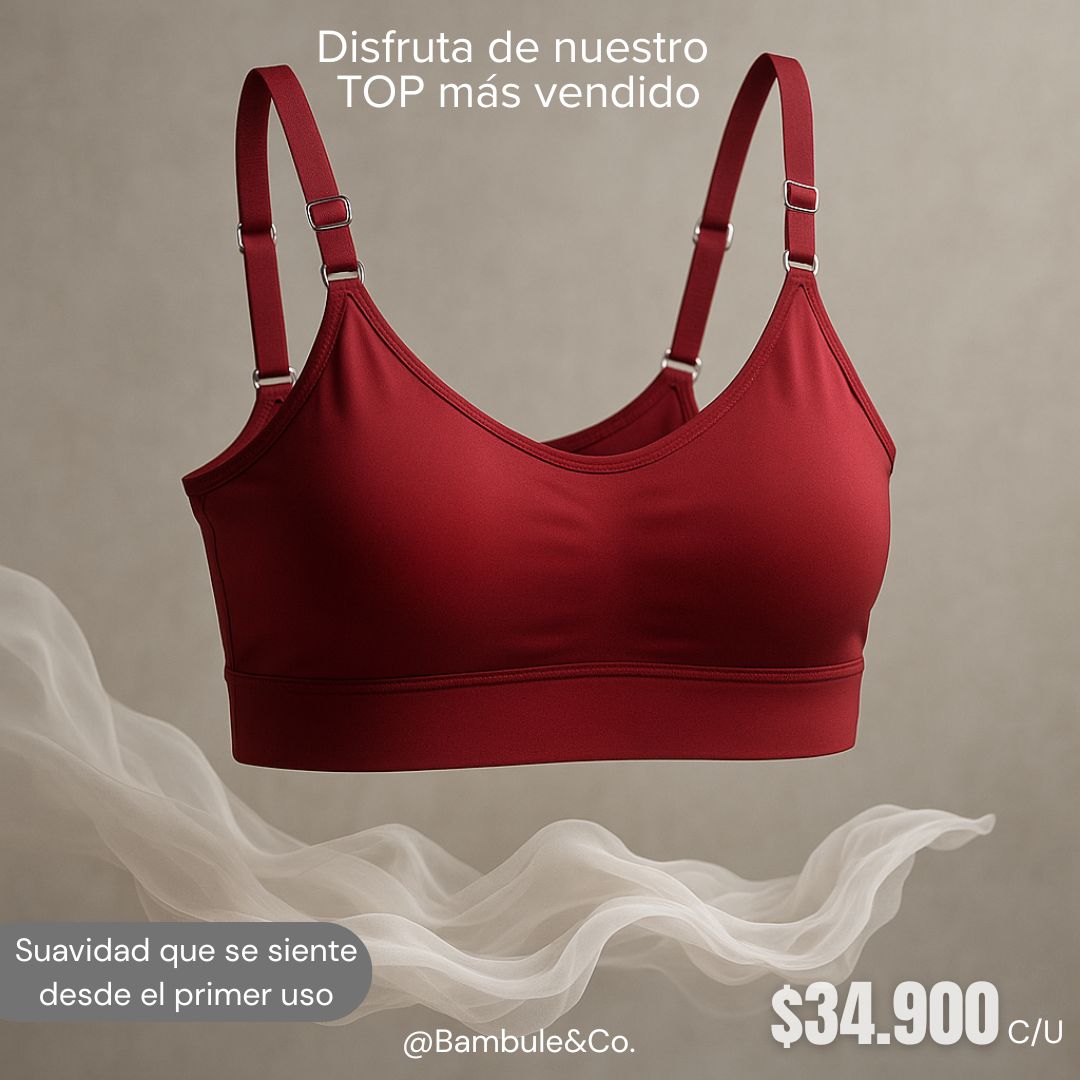 Top - Bra sin varillas