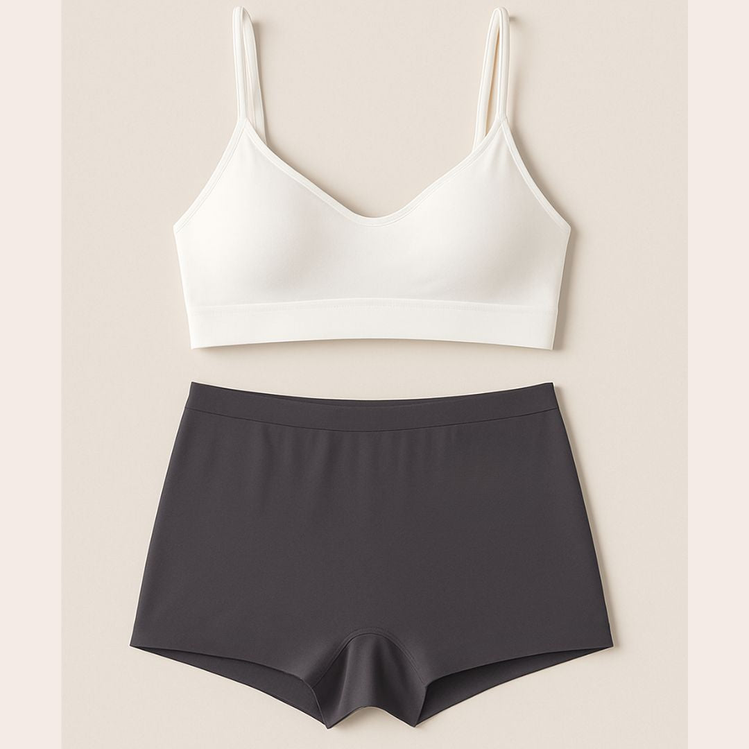 Conjunto de bóxer + top