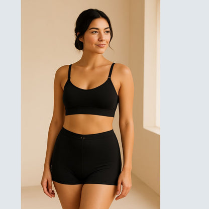 Conjunto de bóxer + top