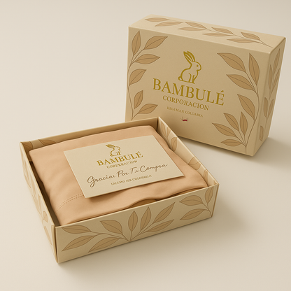 Caja de regalo biodegradable reutilizable