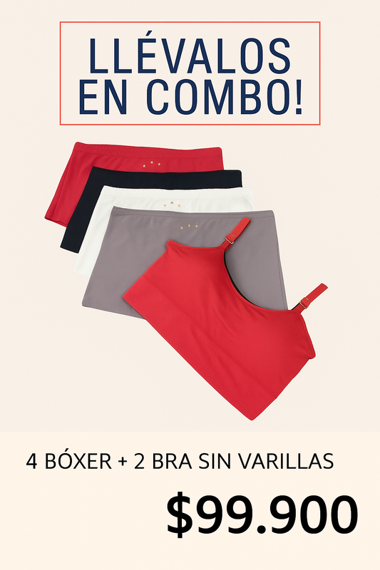 Conjunto de bóxer + top