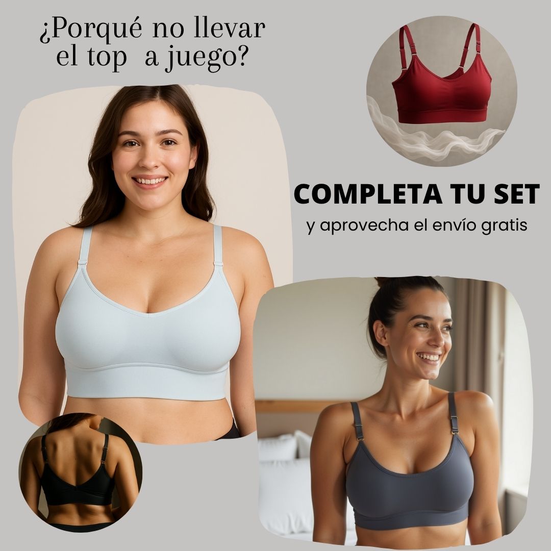 Top - Bra sin varillas