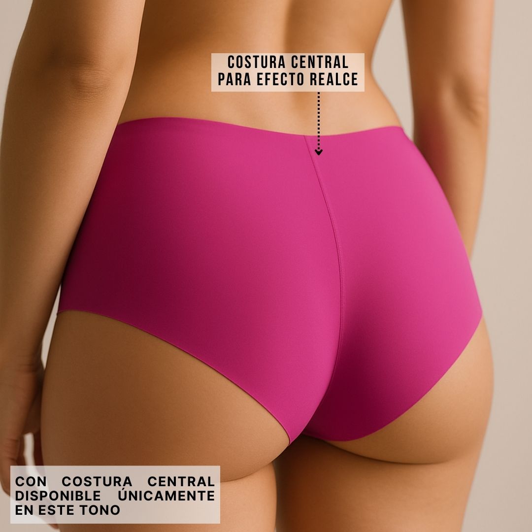Cachetero corte invisible, tiro medio en V - KIT X 3 O X 5