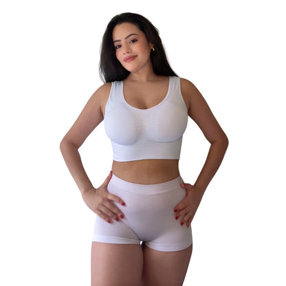 Conjunto bóxer + TOP Seamless