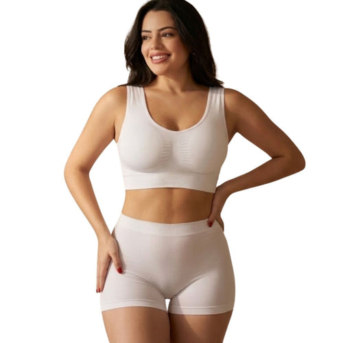 Conjunto bóxer + TOP Seamless