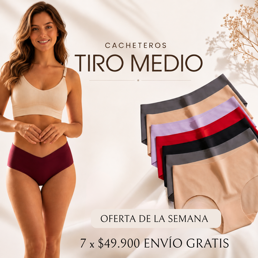 KIT X 7 cacheteros tiro medio