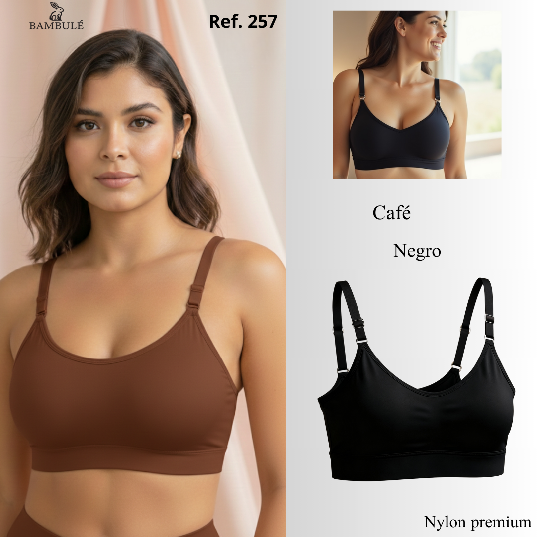 Top - Bra sin varillas / UNIDAD