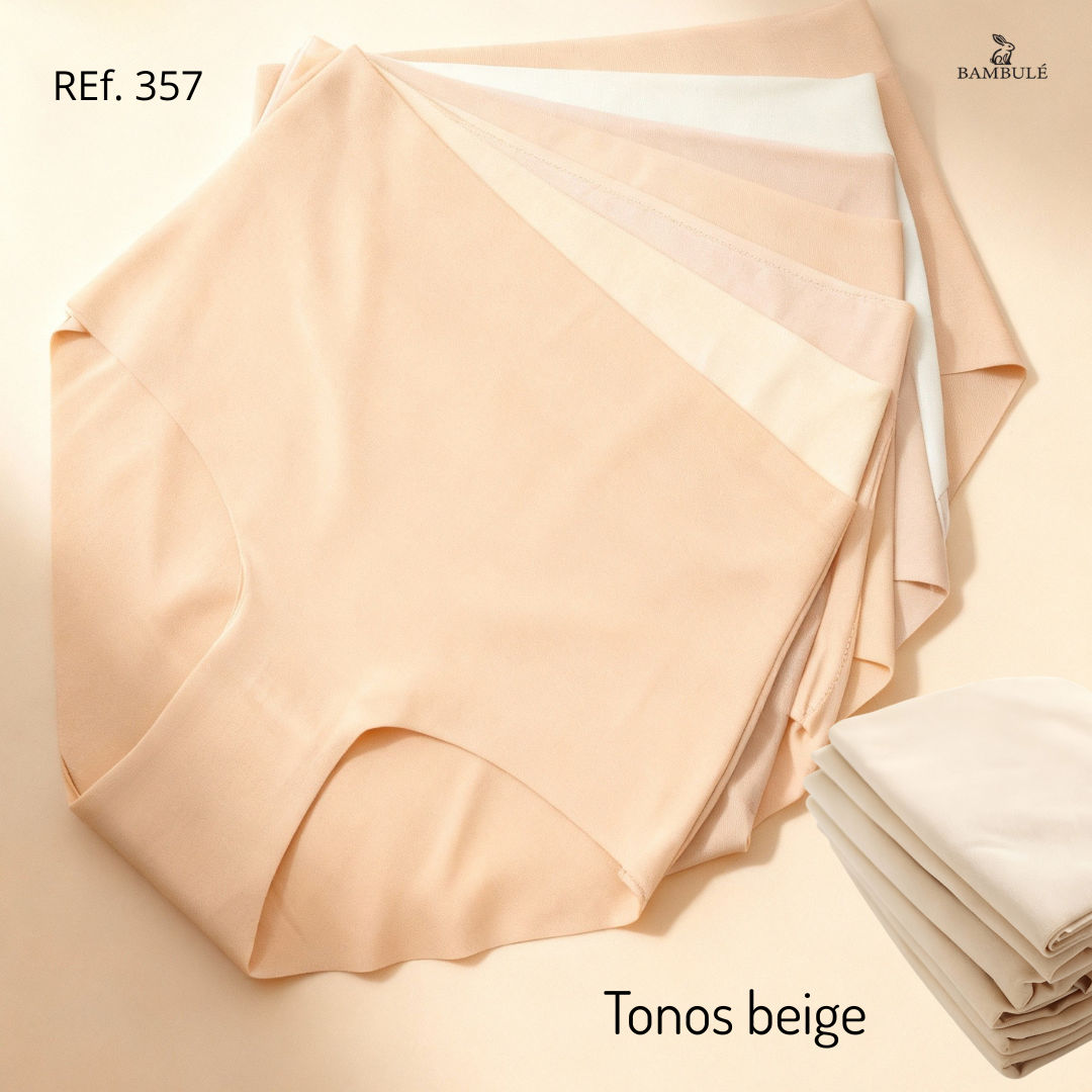 Pack x 7 panties ultracómodos - Tiro alto