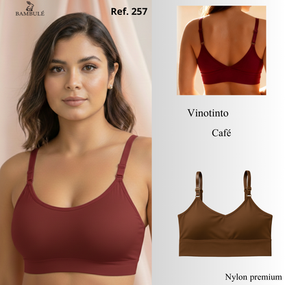 Top - Bra sin varillas / UNIDAD