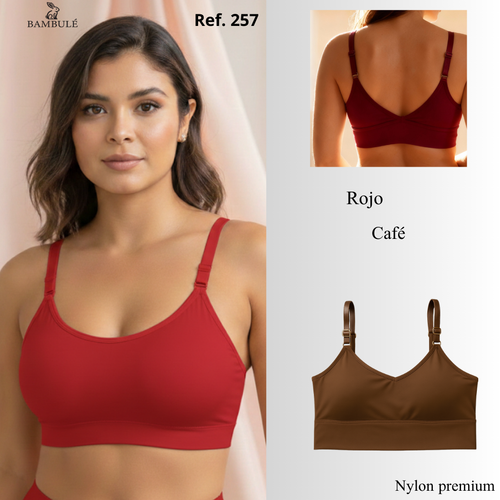 Top - Bra sin varillas / KIT X 2