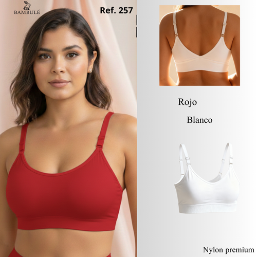 Top - Bra sin varillas / KIT X 2