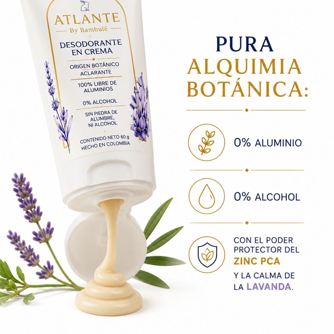 Talco desodorante - Kit alcalino
