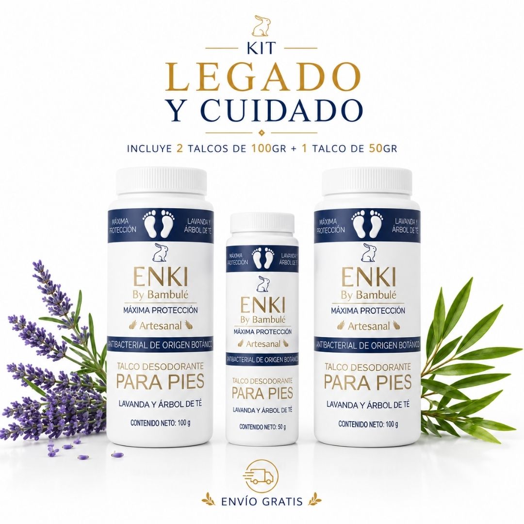 Talcos Enki - Kit legado y cuidado