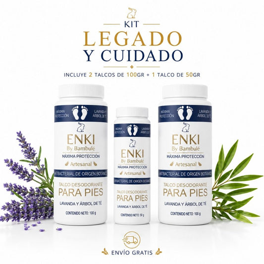 Talcos Enki - Kit legado y cuidado