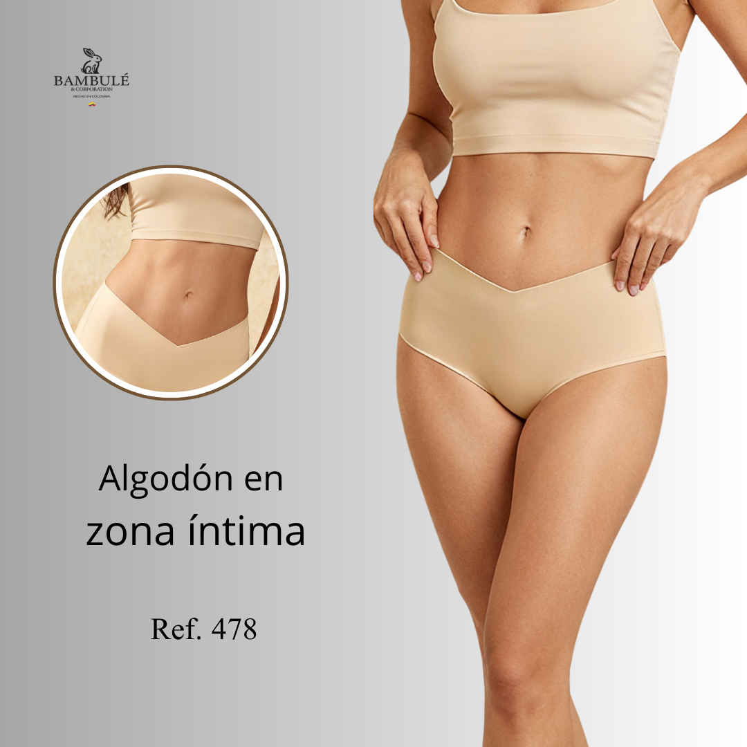 Ref 478. Paquete x 5 cachetero curvy