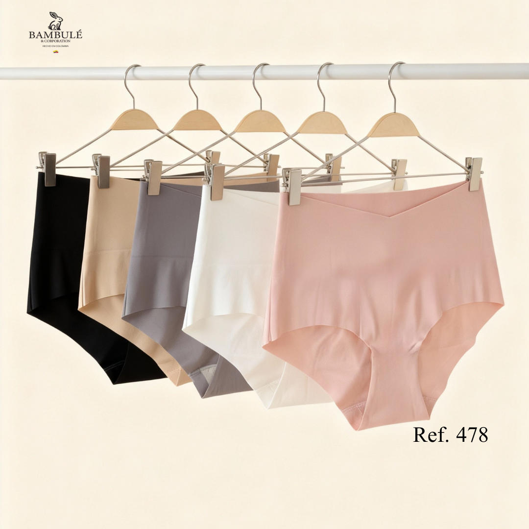 Ref 478. Paquete x 5 cachetero curvy