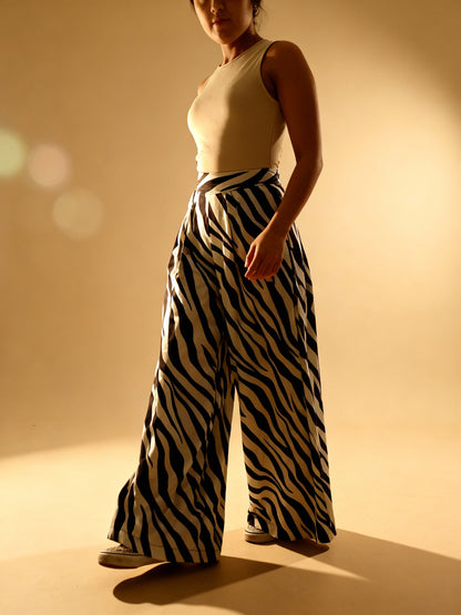 Pantalón Palazzo estampados exlcusivos talla ÚNICA
