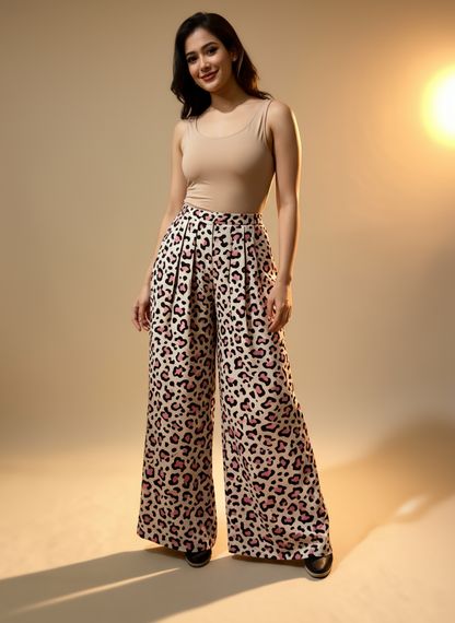 Pantalón Palazzo estampados exlcusivos talla ÚNICA