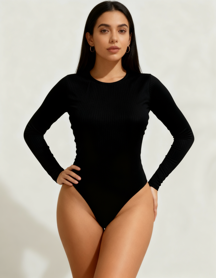 Ref 1521. Body soft Manga larga