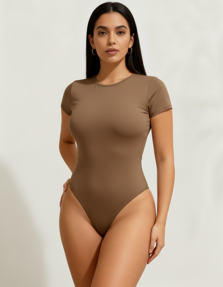 Ref 1520. Body soft Manga corta
