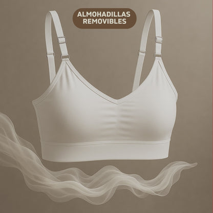 2 top + 1 pack de 6 panties tiro alto